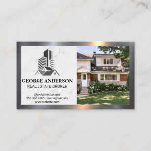 Properties Logo Front Yard Business Card