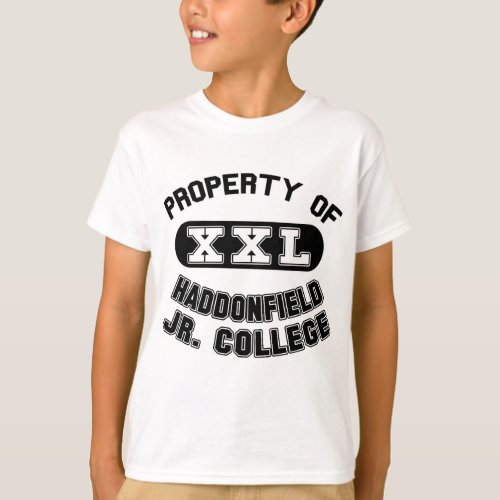 Property Haddonfield Junior College Products T_Shirt