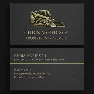 Property Improvement Contractor Services Business Card