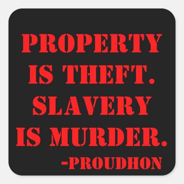 property is theft sticker (Front)