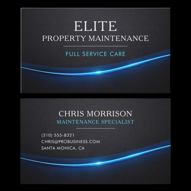 Property Maintenance Business Card (Creator Uploaded)