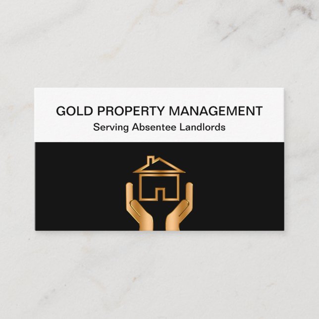 Property Management Business Cards (Front)