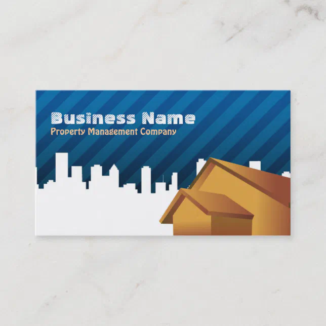 Property Management Company Business Cards Zazzle