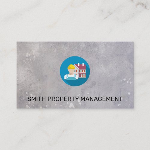 Property Management  Construction Worker Appointment Card