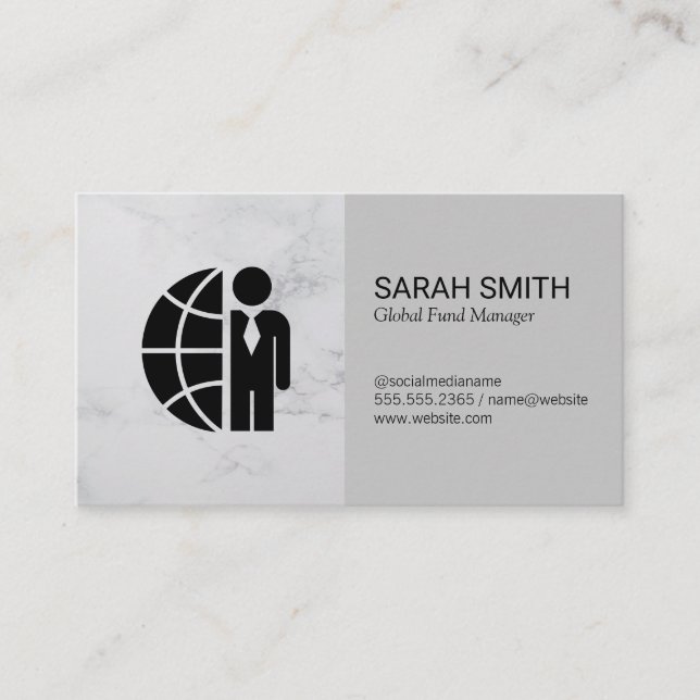 Property Management | Real Estate Agent | Broker Business Card (Front)