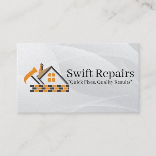 Property Management Renovation Hardware Tools Business Card