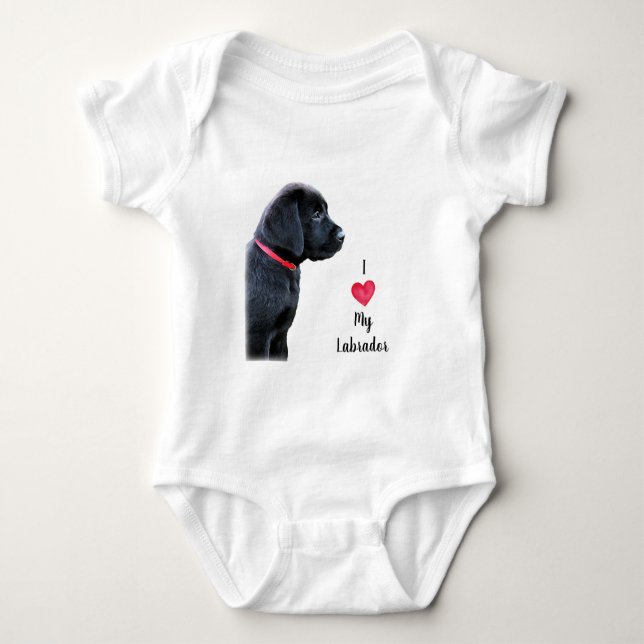Property of a Labrador - I Love my Labrador T-Shirt (Front)