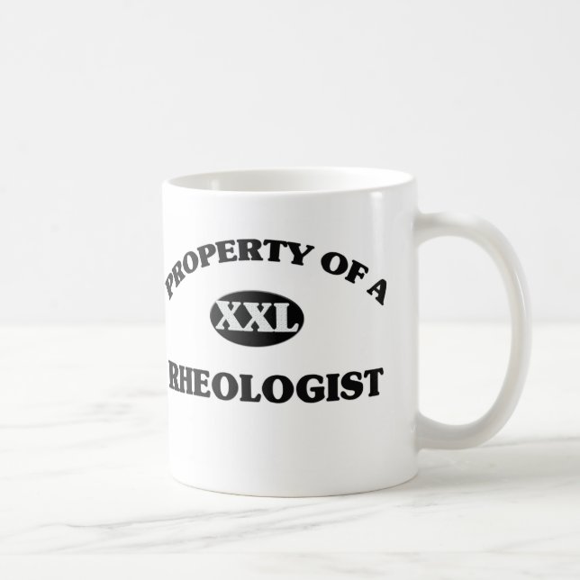 Property of a RHEOLOGIST Coffee Mug (Right)