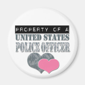 Property Of A United States Police Officer Magnet