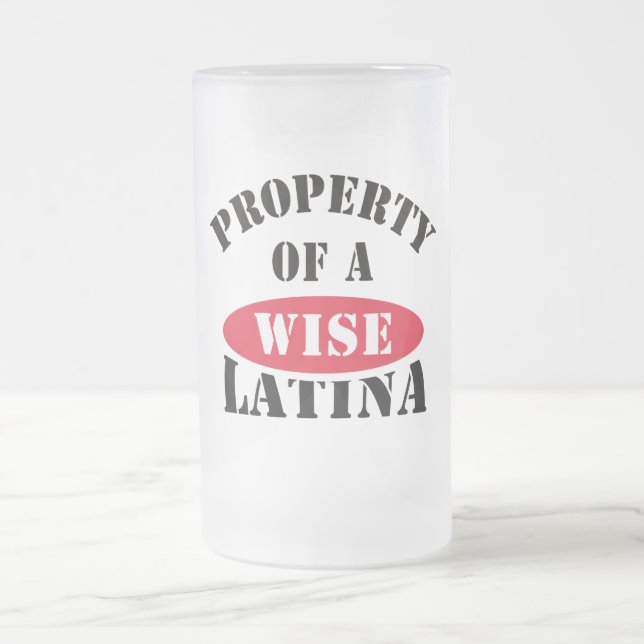 Property of a Wise Latina Mug (Center)