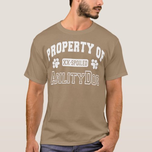 Property of Agility Dog  T_Shirt