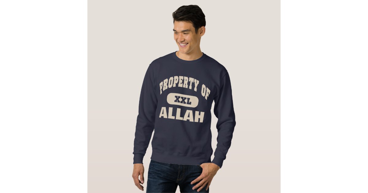Property of Allah Mike Tyson Sweatshirt Zazzle
