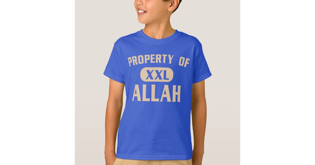 property of allah shirt