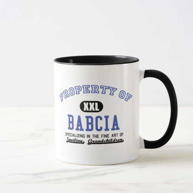 Property of Babcia Mug (Right)