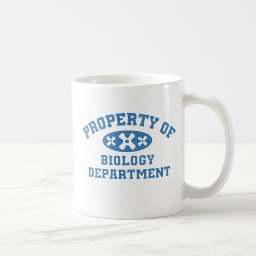 Property Of Biology Department Coffee Mug