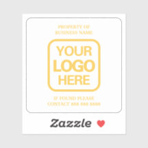 Property Of Business White | Gold Logo 