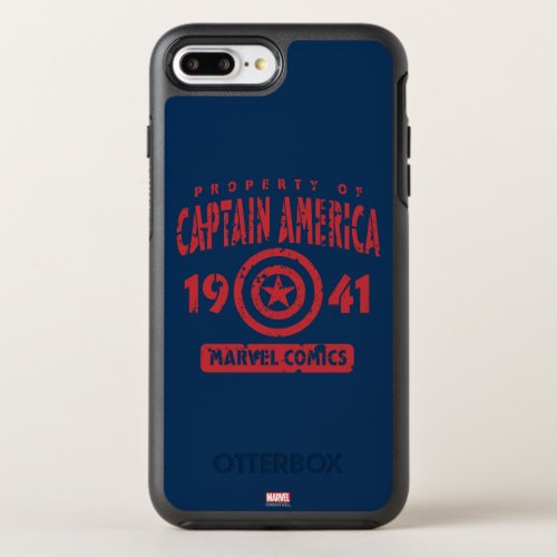Property Of Captain America OtterBox Symmetry iPhone 8 Plus7 Plus Case