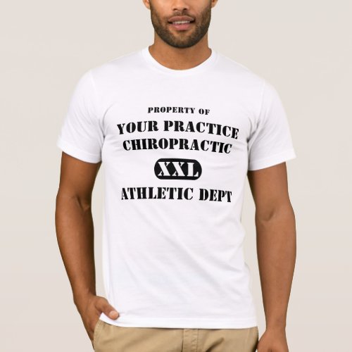 Property of Chiropractic Athletic Dept.