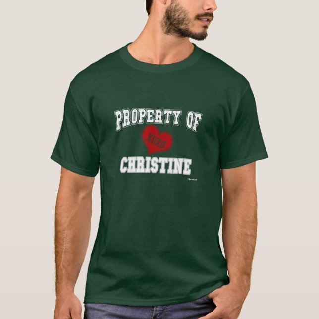Property of Christine T-Shirt (Front)