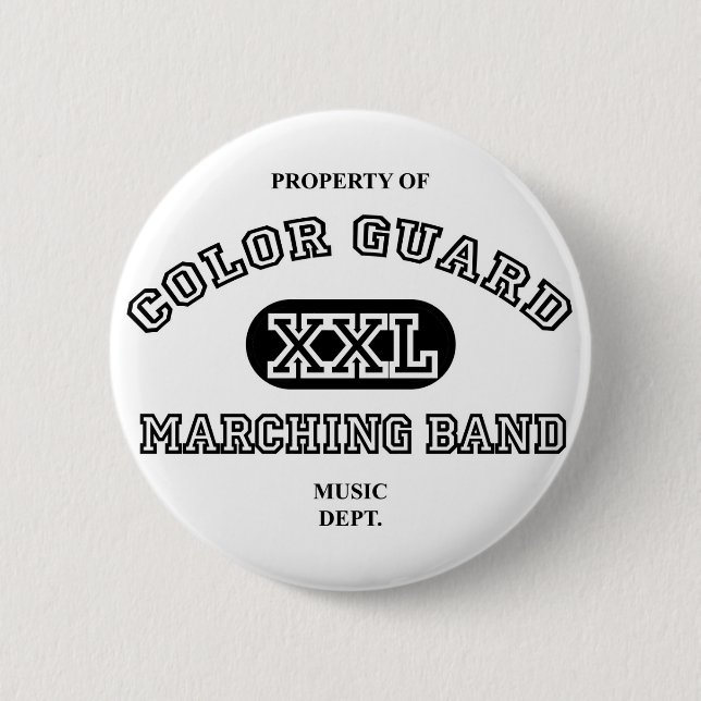 Property of Colorguard Button (Front)