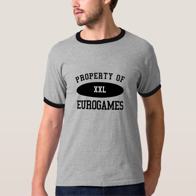 Property of Eurogames T-Shirt (Front)