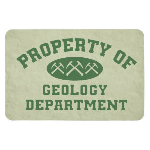 Property Of Geology Department Magnet