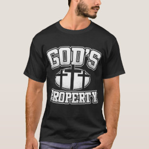 Property Of God Jesus Christian Cross Faith Gift T-Shirt