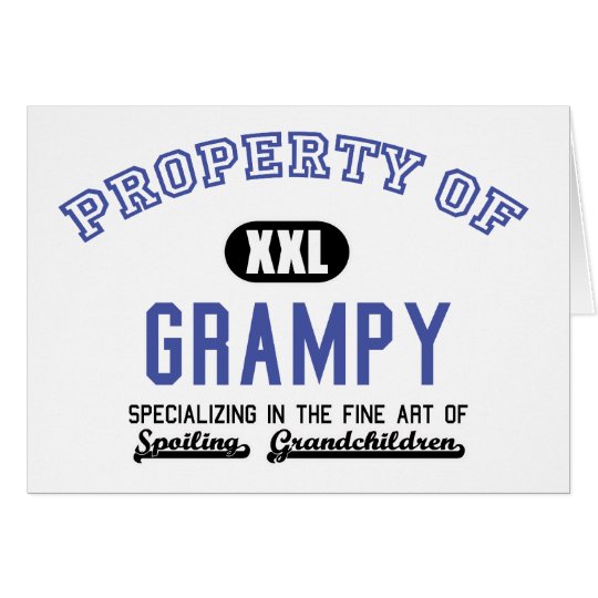 Property of Grampy Card