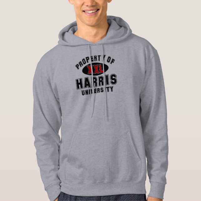 Property of Harris University Hoodie (Front)