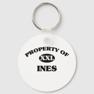 Property of INES Keychain