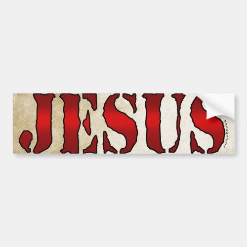 Property of Jesus Bumper Sticker