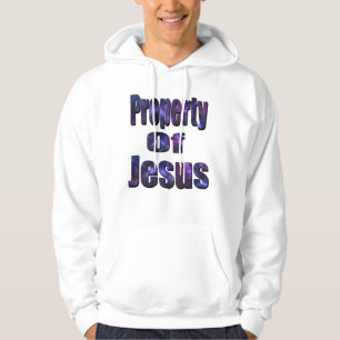 Property Of Jesus, Religious Logo, Hoodie