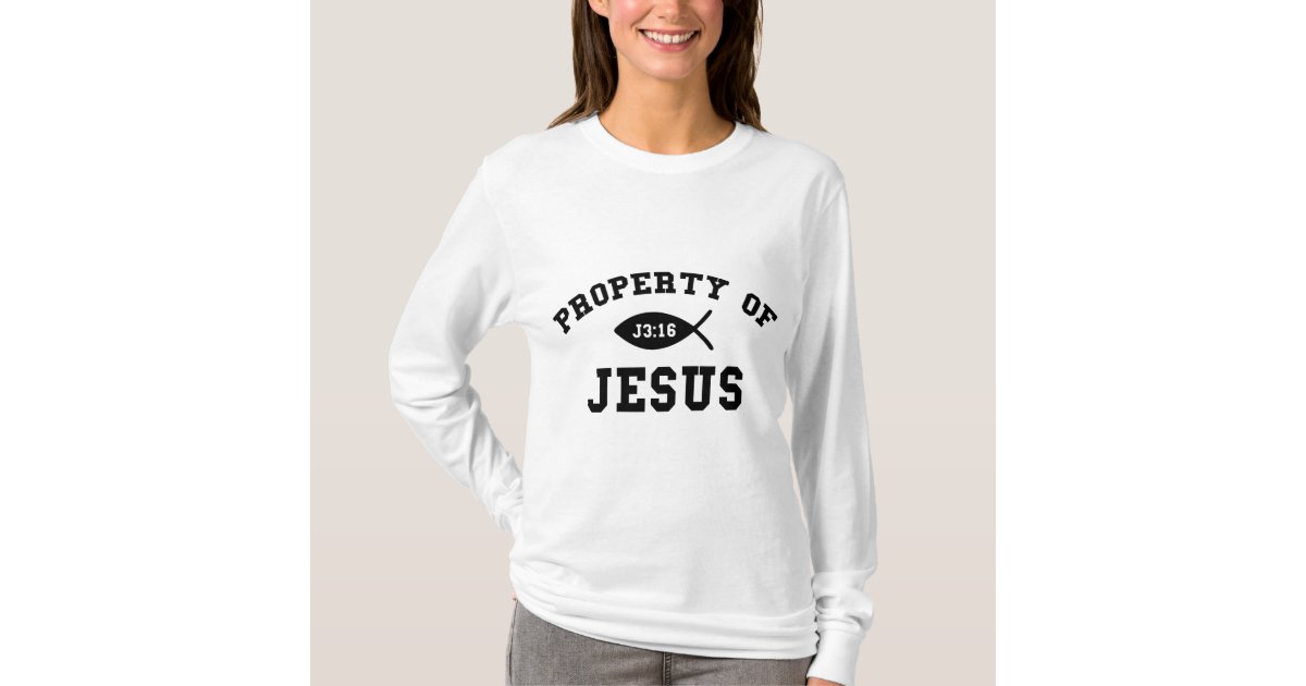 property of jesus t shirt