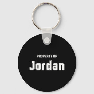 Property Of Jordan Funny Bachelorette Gifts For Br Keychain