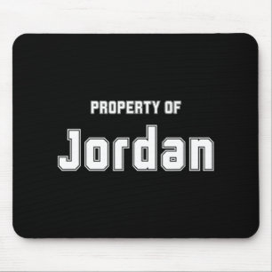 Property Of Jordan Funny Bachelorette Gifts For Br Mouse Pad