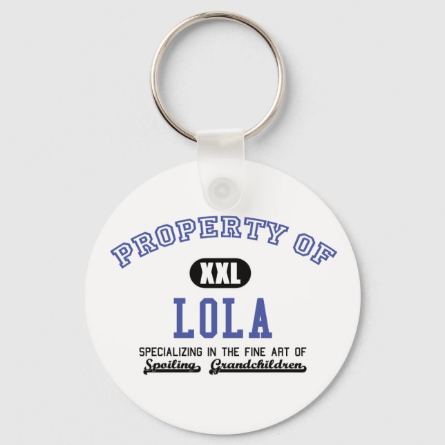Property of Lola Keychain (Front)