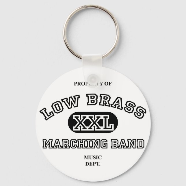 Property of Low Brass Keychain (Front)