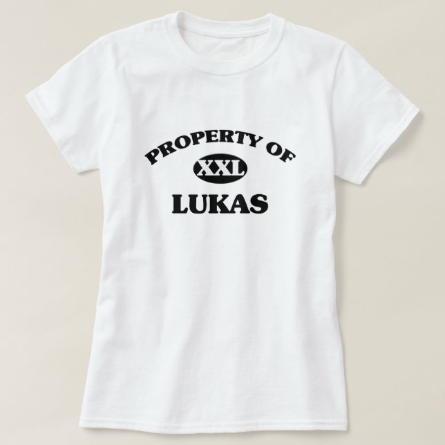 Property of LUKAS T-Shirt (Design Front)
