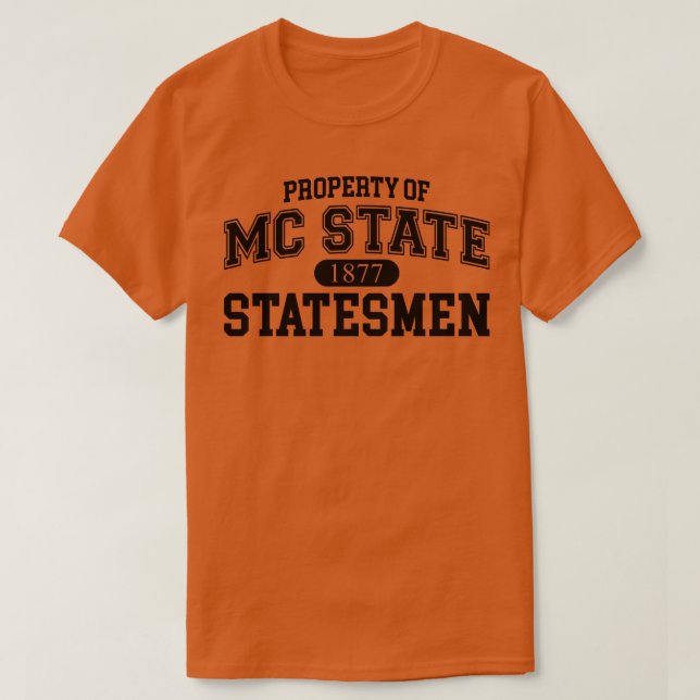 Property Of MC State 1 T-Shirt (Design Front)