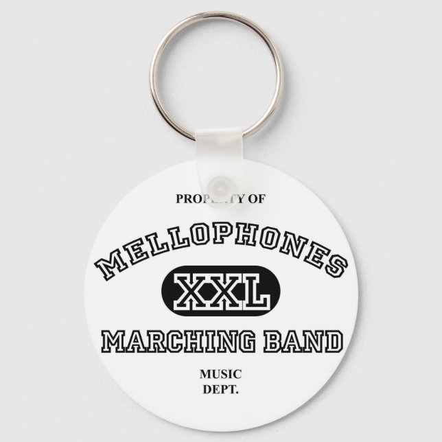 Property of Mellophones Keychain (Front)