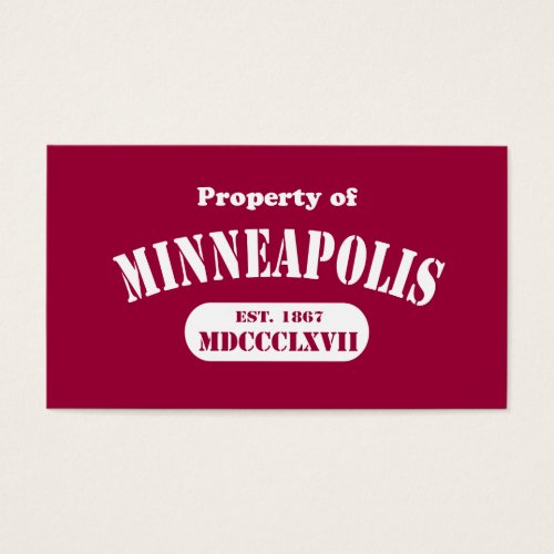 Property of Minneapolis