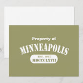 Property of Minneapolis (Front/Back)