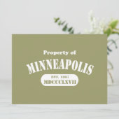 Property of Minneapolis (Standing Front)