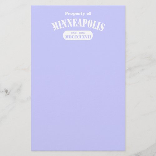 Property of Minneapolis Flyer