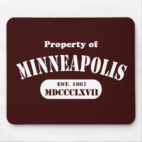 Property of Minneapolis Mouse Pad