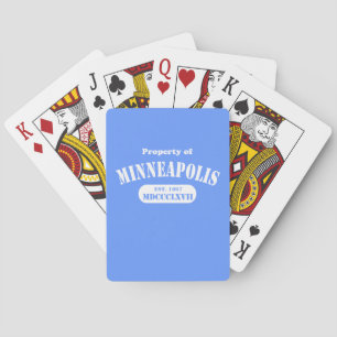 Property of Minneapolis Poker Cards