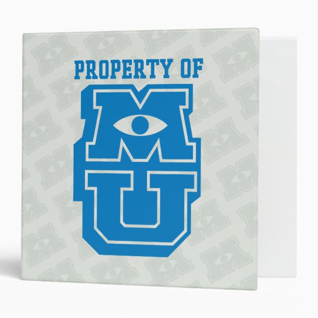 Property of MU Logo 3 Ring Binder (Front/Inside)
