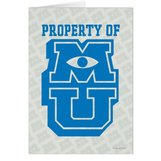 Property of MU Logo Cards (Front)