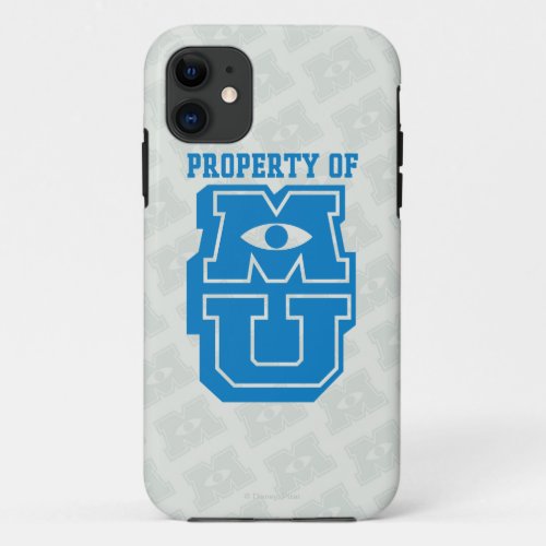 Property of MU Logo iPhone 11 Case