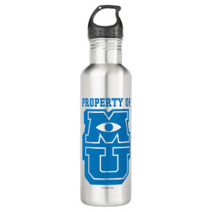Property of MU Logo Stainless Steel Water Bottle